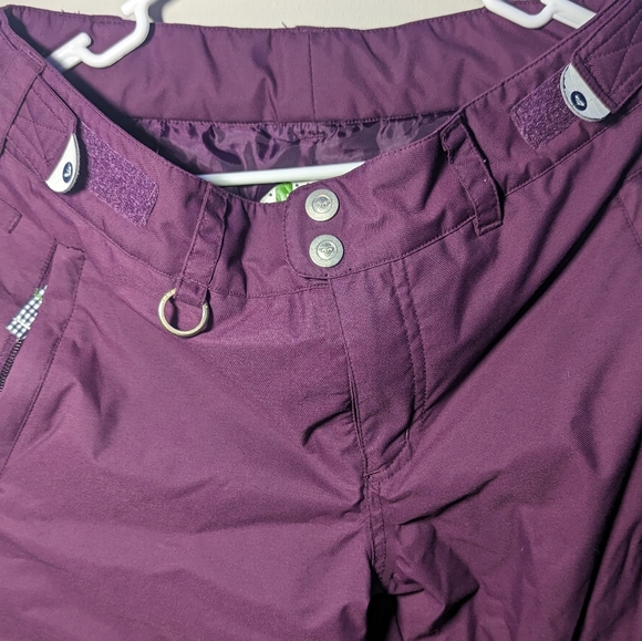Roxy Wintersport Snow Pants Purple/Fuscia Size Small Women's - Picture 2 of 6